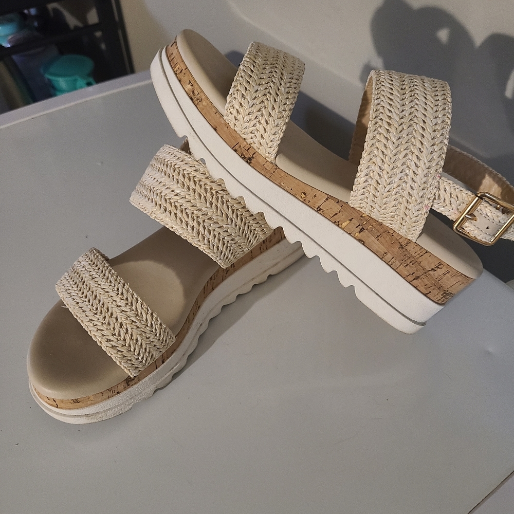 Madden Girl platform sandals